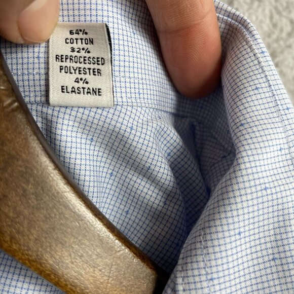 NEW Calvin Klein Men's XL Button Down  Dress Shirt Regular Fit XL  Pattern - Picture 5 of 9